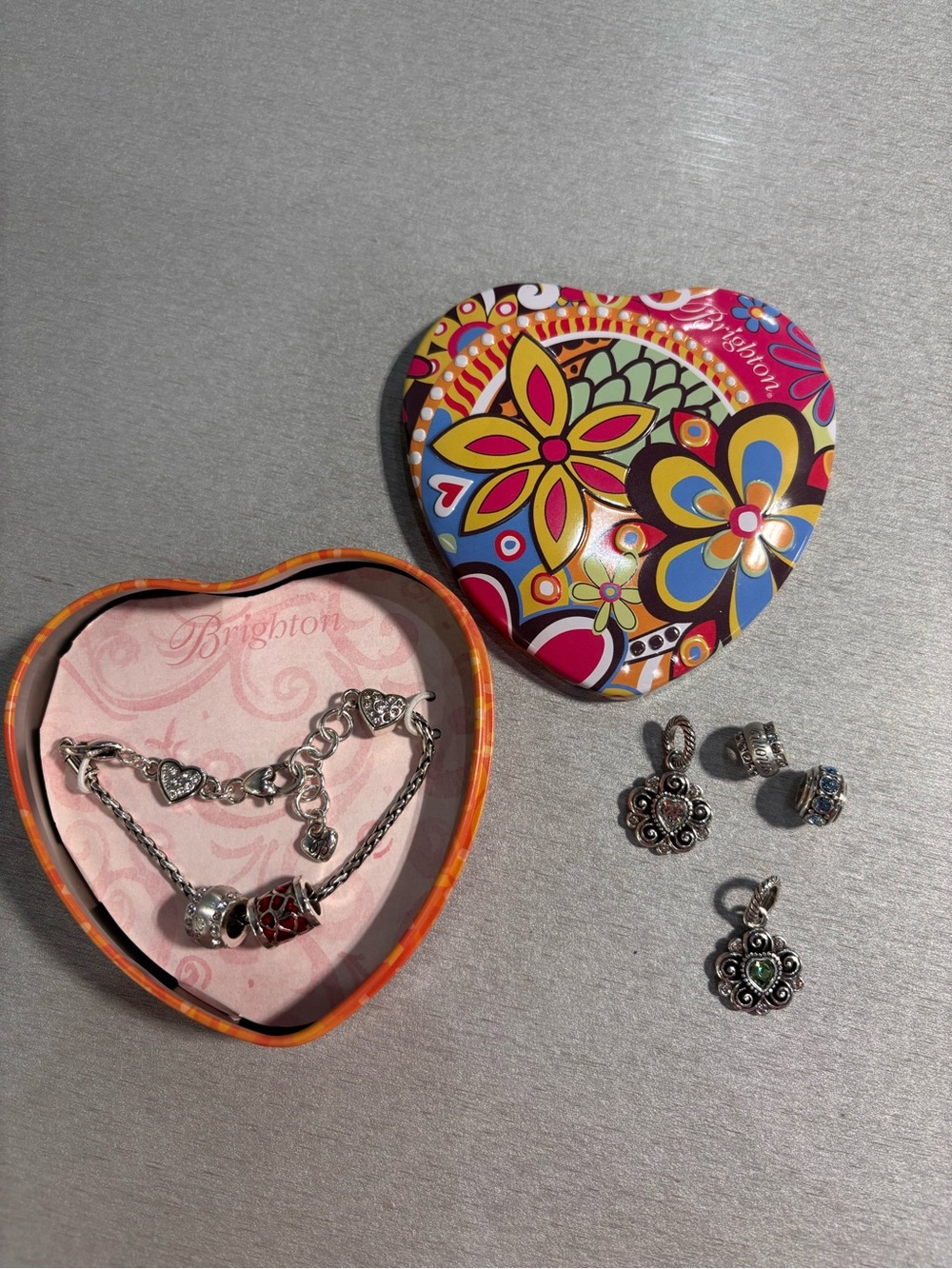 Bracelet and Charms